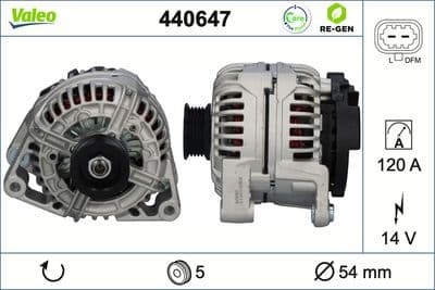 Alternador VALEO 440647
