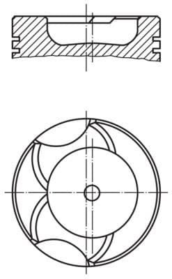 Pistón MAHLE 014 63 02