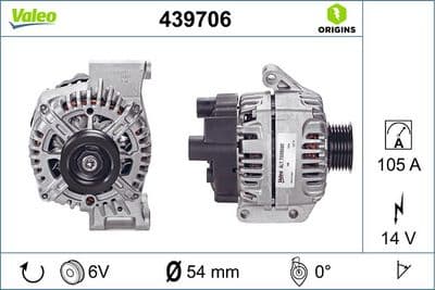 Alternador VALEO 439706