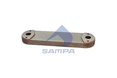 Radiador de aceite, aceite de motor SAMPA 033.444