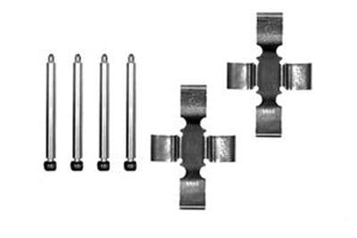 Juego de accesorios, balatas de frenos TRW PFK196