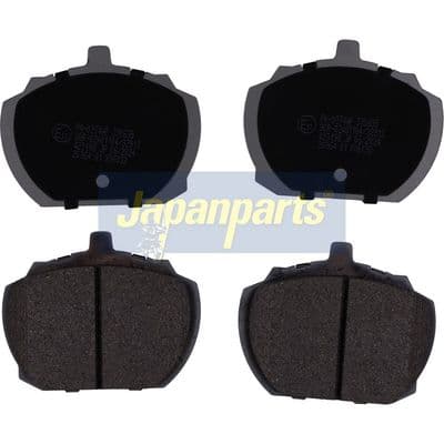 Juego de balatas de freno JAPANPARTS PA-0374AF