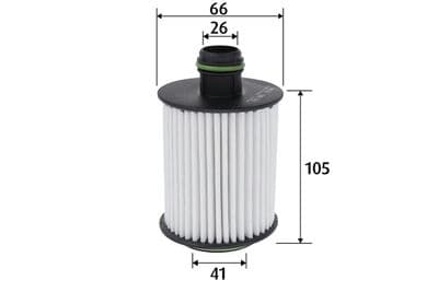 Filtro de aceite VALEO 586593