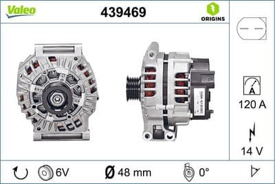Alternador VALEO 439469
