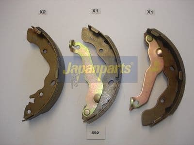 Juego de zapatas de frenos JAPANPARTS GF-592AF