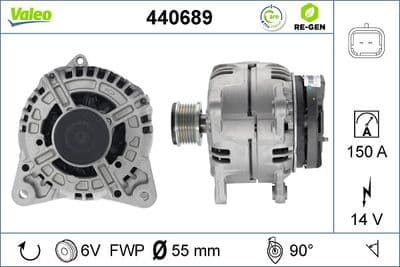 Alternador VALEO 440689
