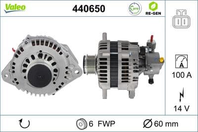 Alternador VALEO 440650