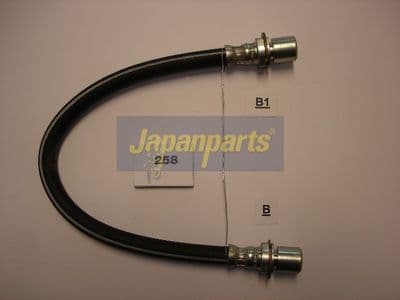 Soporte, manguera de freno JAPANPARTS TF-258