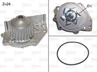 Bomba de agua, refrigeración del motor VALEO 506114