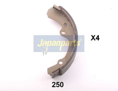 Juego de zapatas de frenos JAPANPARTS GF-250AF