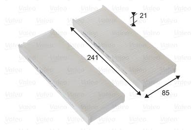 Filtro, aire del interior VALEO 715817