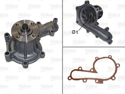 Bomba de agua, refrigeración del motor VALEO 506847