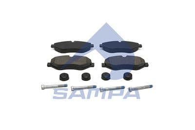 Juego de balatas de freno SAMPA 093.916