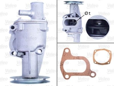 Bomba de agua, refrigeración del motor VALEO 506294