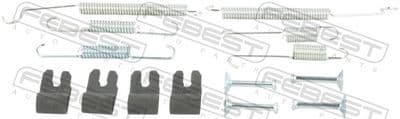 Juego de accesorios, zapatas de freno de estacionamiento FEBEST 0404-COLTR