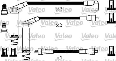 Juego de cables de encendido VALEO 346404
