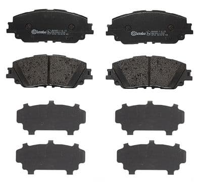 Juego de balatas de freno BREMBO P 83 172