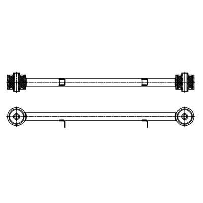 Brazo oscilante, suspensión de ruedas CTR CQ1199
