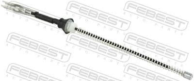 Cable de accionamiento, freno de estacionamiento FEBEST 21100-FOCIIR
