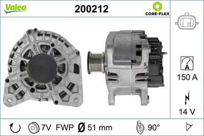 Alternador VALEO 200212