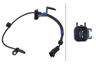 Sensor, revoluciones de la rueda HELLA 6PU 358 417-711