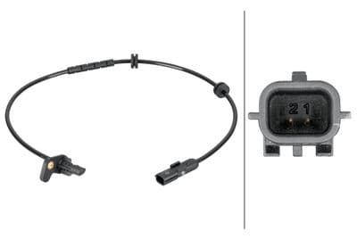 Sensor, revoluciones de la rueda HELLA 6PU 012 806-871