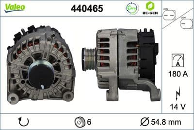 Alternador VALEO 440465