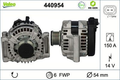 Alternador VALEO 440954