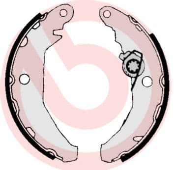 Juego de zapatas de frenos BREMBO S 24 510
