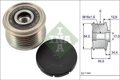 Rueda libre del alternador Schaeffler INA 535 0194 10
