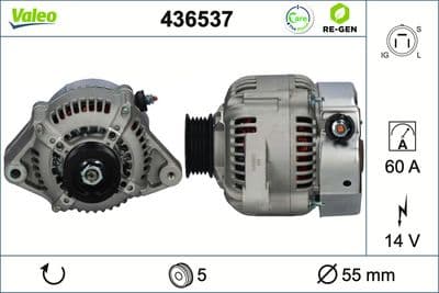 Alternador VALEO 436537