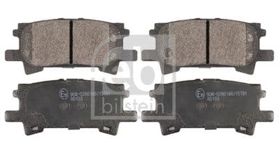 Juego de balatas de freno FEBI BILSTEIN 116334