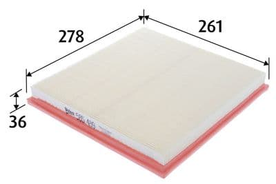 Filtro de aire VALEO 585489