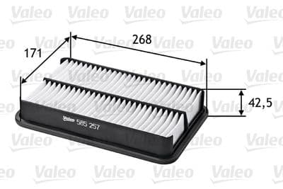 Filtro de aire VALEO 585257