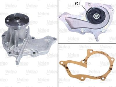 Bomba de agua, refrigeración del motor VALEO 506472