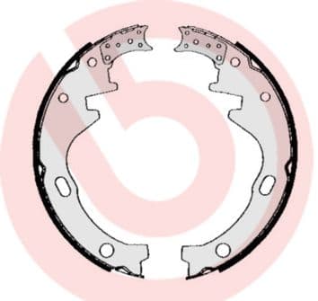 Juego de zapatas de frenos BREMBO S 56 521