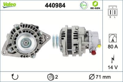 Alternador VALEO 440984
