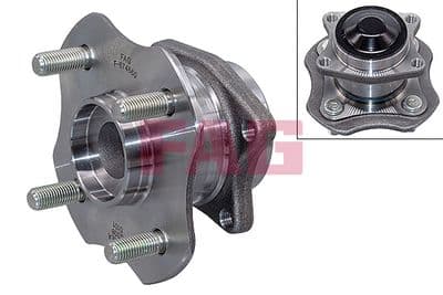 Juego de balero de rueda Schaeffler FAG 713 6186 70