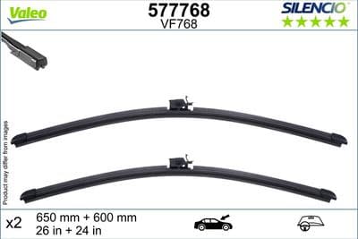 Limpiaparabrisas VALEO 577768