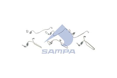 Juego de tubería de alta presión, sistema de inyección SAMPA 010.972