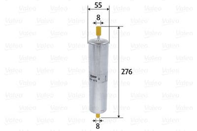 Filtro combustible VALEO 587073