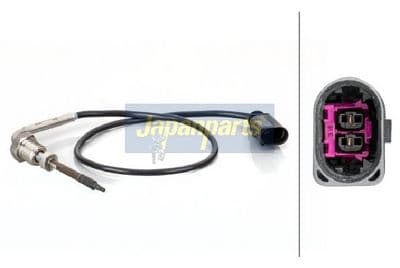 Sensor, de temperatura de gas de escape JAPANPARTS EGT-0926