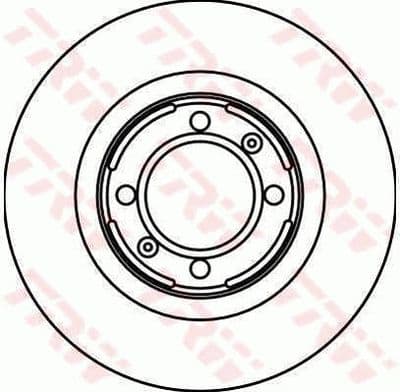 Disco de freno TRW DF1714