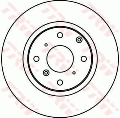 Disco de freno TRW DF2573