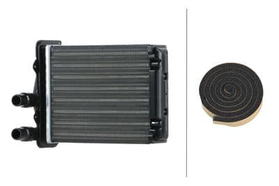 Radiador de calefacción, calefacción interior HELLA 8FH 366 336-011