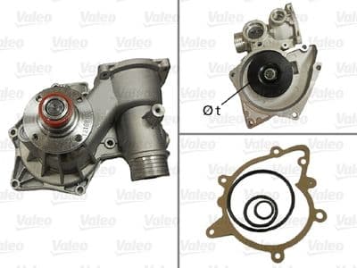 Bomba de agua, refrigeración del motor VALEO 506521