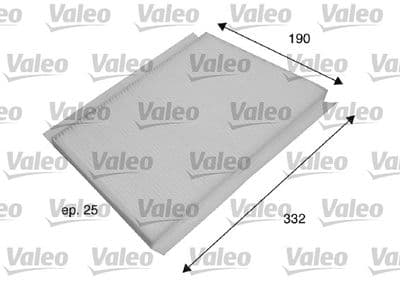 Filtro, aire del interior VALEO 698701