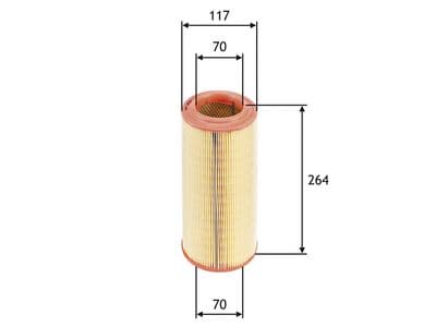 Filtro de aire VALEO 585626
