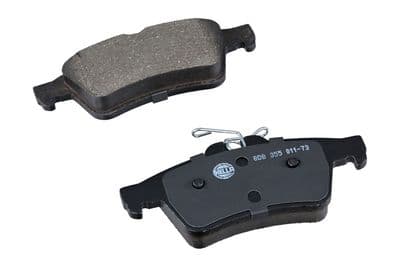 Juego de balatas de freno HELLA 8DB 355 011-731