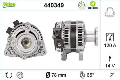 Alternador VALEO 440349